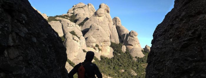 Vessant sud de Sant Benet, destinació solejada pels dies clars d'hivern